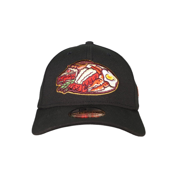 Las Vegas Belly Busters New Era Theme Night Collection Black 39THIRTY Stretch Fit Hat