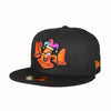 Las Vegas Cone Jesters New Era Theme Night Collection Black 59FIFTY Fitted Hat