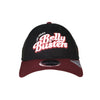 Las Vegas Belly Busters New Era Theme Night Collection Black/Maroon 9FORTY Snapback Hat