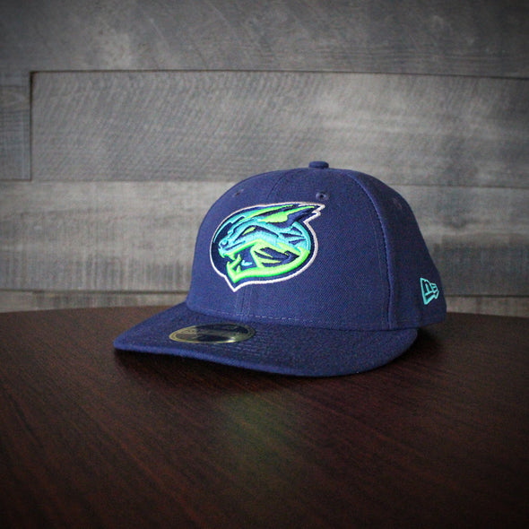 Lynchburg Hillcats Hillcats Low Crown Navy Home Fitted Cap