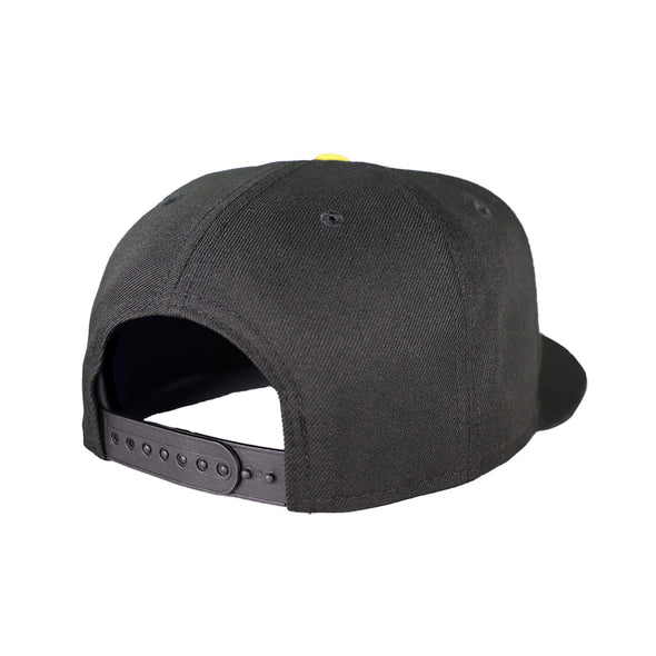 New Era LV Black/Yellow 9FIFTY Snapback Hat With Jedi Spruce Pin