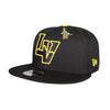 New Era LV Black/Yellow 9FIFTY Snapback Hat With Jedi Spruce Pin