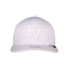 New Era LV Tonal White 9SEVENTY Stretch-Snapback Hat