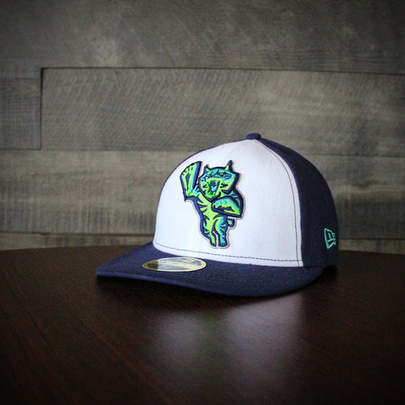 Lynchburg Hillcats Hillcats Low Crown Navy & White Alternate Fitted Cap