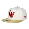 New Era LV City Collection Chrome/Gold 59FIFTY Fitted Hat