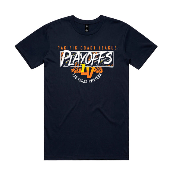 2025 PCL Playoffs Navy Short Sleeve T-Shirt