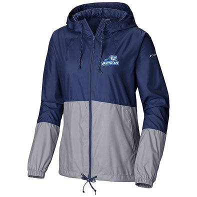 West Michigan Whitecaps Women's Columbia Windbreaker Jacket