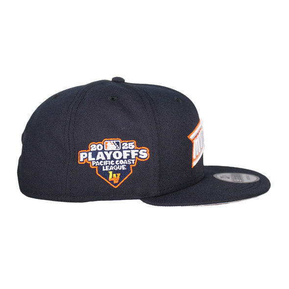 New Era Aviators Navy 2025 Playoffs Side Patch 9FIFTY Snapback Hat