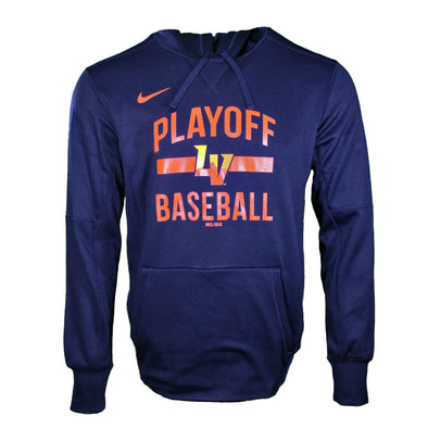 Nike 2025 LV Playoff Baseball Navy Therma Hoodie
