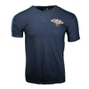 GoTeez 2025 1st Half Champion Schedule Navy Tri-Blend Short Sleeve T-Shirt