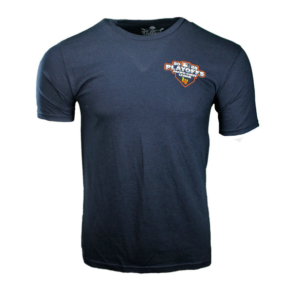 GoTeez 2025 1st Half Champion Schedule Navy Tri-Blend Short Sleeve T-Shirt
