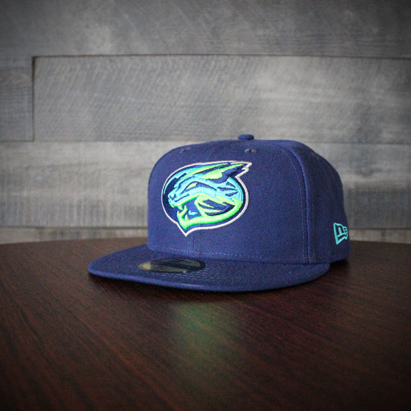 Lynchburg Hillcats Hillcats High Crown Navy Home Fitted Cap