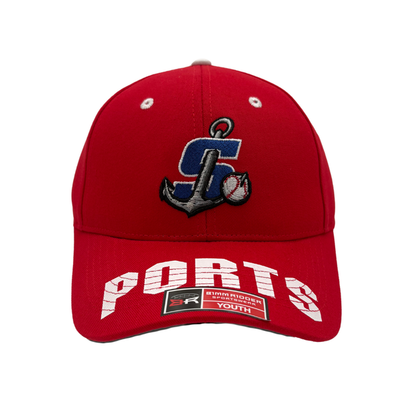 Bimm Ridder Youth Red Ports Adjustable Hat
