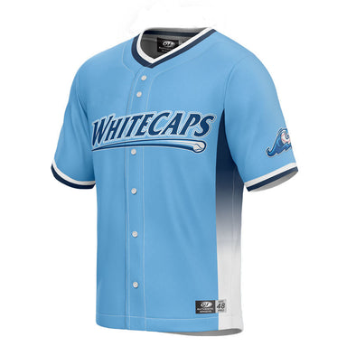 West Michigan Whitecaps Youth Alternate Light Blue Jersey