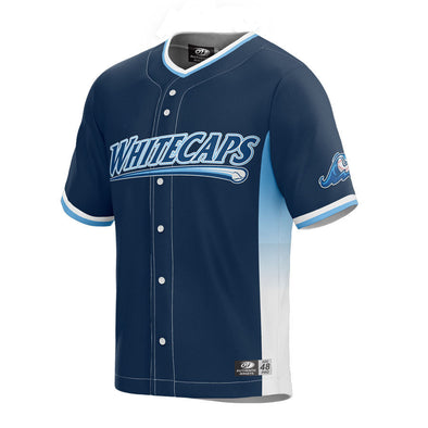 West Michigan Whitecaps Youth Alternate Navy Jersey