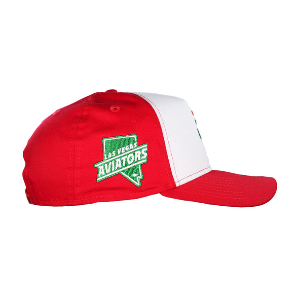 New Era Santa Spruce Red/White 9FORTY A-Frame Snapback Hat