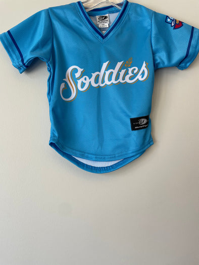 Amarillo Sod Poodles Toddler Blue Subimated Jersey