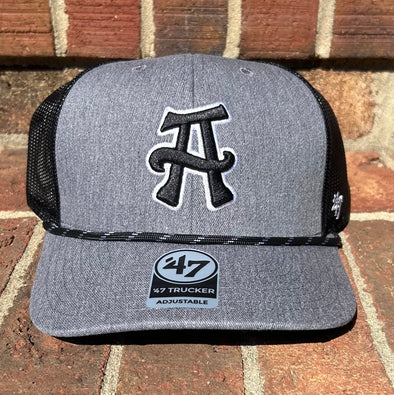 The Asheville Tourists '47 Carbon Rope Trucker