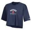 Nashville Sounds Women's Champion Navy Boyfriend Crop Tee