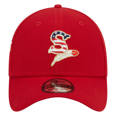 Spokane Indians New Era 39THIRTY Flex Fit 2023 4th of July Cap