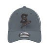 Spokane Indians New Era 39THIRTY Flex Fit Gray & Graphite Cap