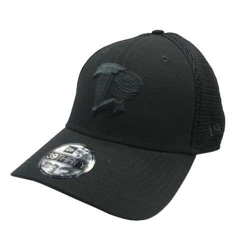 Lansing Lugnuts New Era 3930 Black/Black Cap