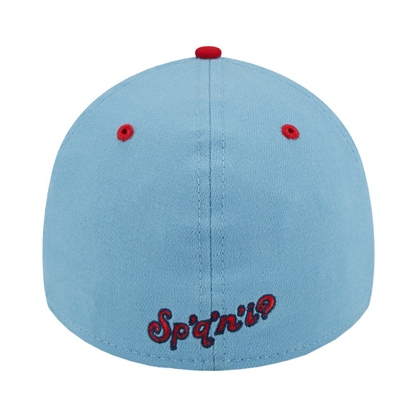 Spokane Indians New Era 39THIRTY Flex Fit Redband Trout Cap