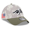 Somerset Patriots New Era 39Thirty 2025 Armed Forces Flex Fit Cap