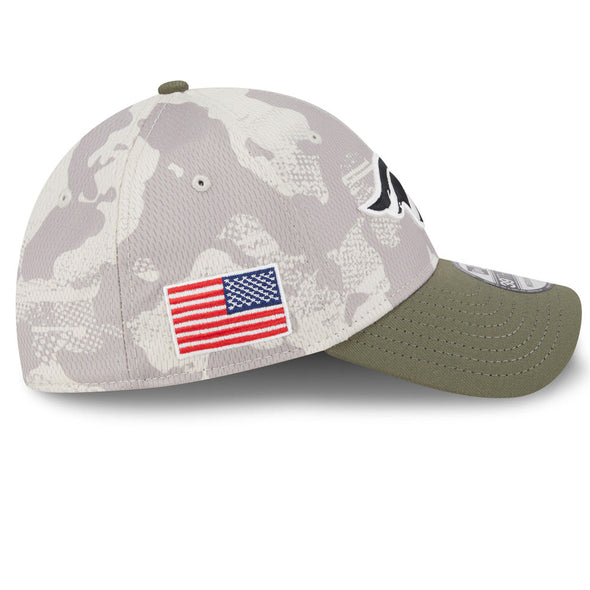 Somerset Patriots New Era 39Thirty 2025 Armed Forces Flex Fit Cap