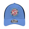Spokane Indians New Era 39THIRTY Flex Fit Sky Blue & Navy Cap