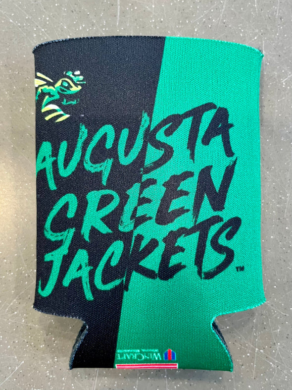 Augusta GreenJackets Word Split Koozie