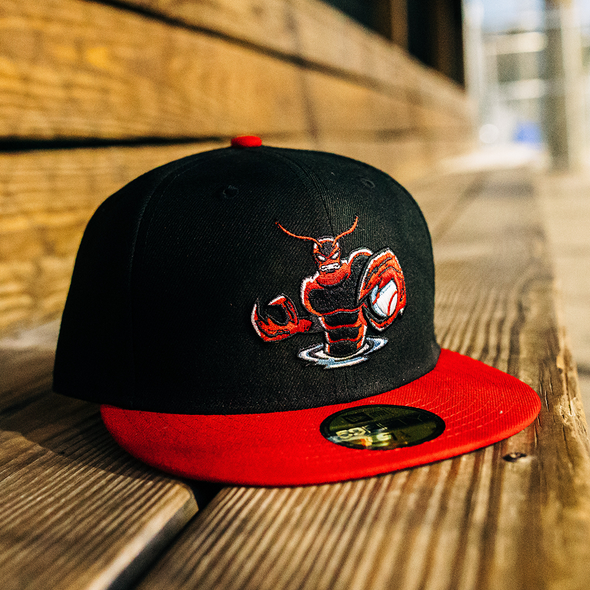 Hickory Crawdads 2023 New Era Marvel's Defenders of the Diamond 59Fifty Fitted Cap