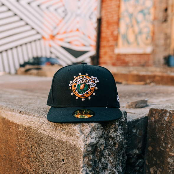 Greensboro Grasshoppers Marvel’s Defenders of the Diamond New Era 59FIFTY Fitted Cap