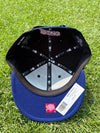 Buffalo Bisons Reverse Retro Royal Black 950 Snapback Adjustable Cap