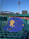 Tacoma Rainiers New Era 59Fifty Royal Yellow R Cap
