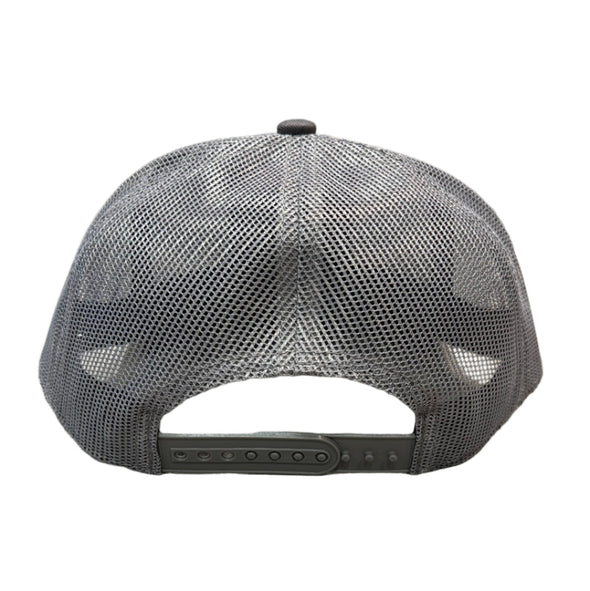 Square Patch Mesh Adjustable Hat