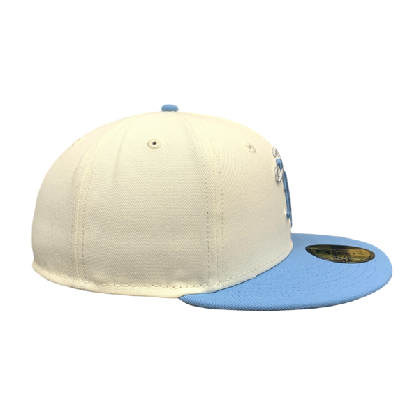 Inland Empire 66ers of San Bernardino IE Cherubs Cream and Baby Blue 59Fifty Cap