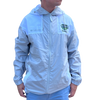 WHITE & GRAY COLUMBIA WINDBREAKER