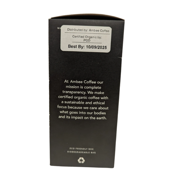 Somerset Patriots Jersey Diners Blend Organic Whole Bean Coffee By Ambee Coffee Co.