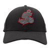 New Era Grey and Red S Anchor Flex Fit