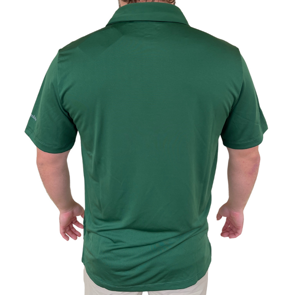 COLUMBIA DARK GREEN POLO