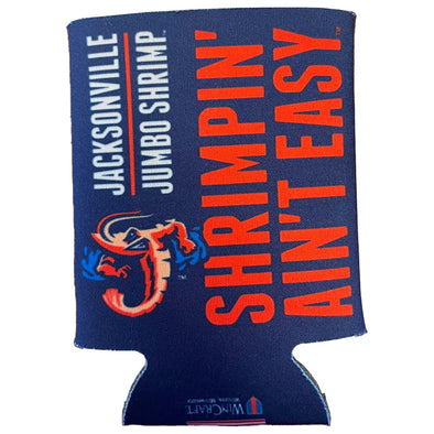 Jacksonville Jumbo Shrimp Wincraft 12 oz Navy Koozie