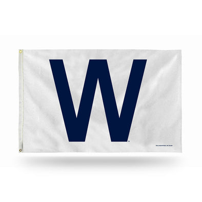 Chicago Cubs 3 x 5' Deluxe W Flag