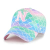 Nashville Sounds '47 Brand Kids Turquoise Mermaid Clean Up Hat