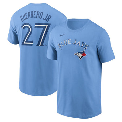 Nike Vladimir Guerrero Jr. #27 Player Name & Number Tee