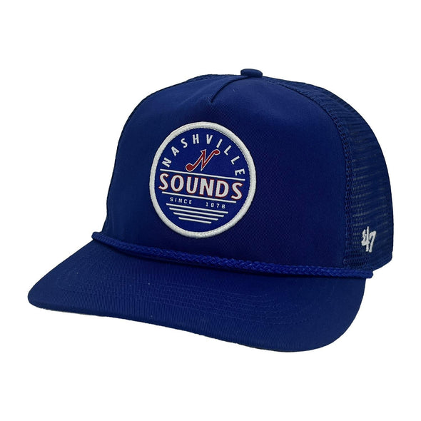 Nashville Sounds '47 Brand Royal Throwback Hastings Hitch Hat