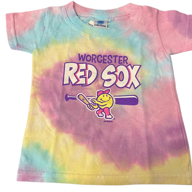 Worcester Red Sox Jellybean Toddler Tie Dye Tee