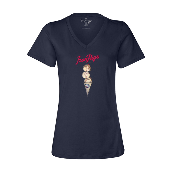 Lehigh Valley IronPigs Tiny Turnip Ice Cream Tee