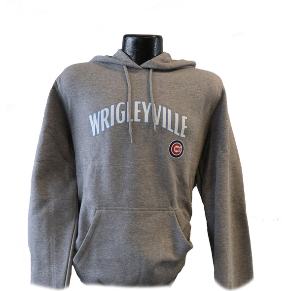 Men's Chicago Cubs Wrigleyville Hoodie, Gray