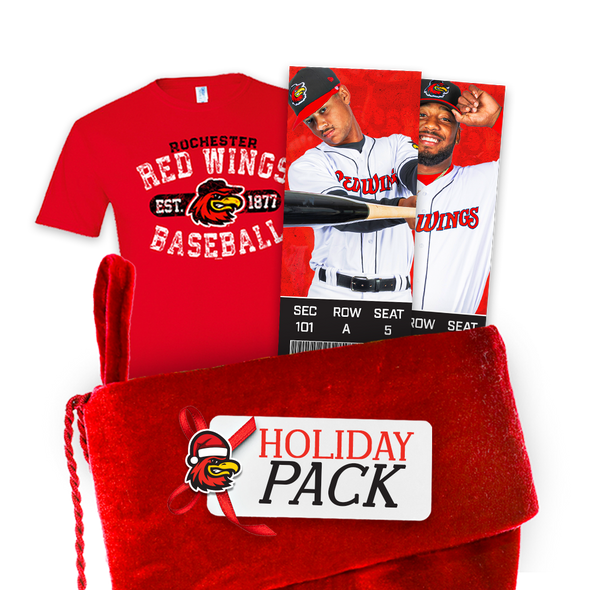 Rochester Red Wings Holiday Pack - 2 TICKETS